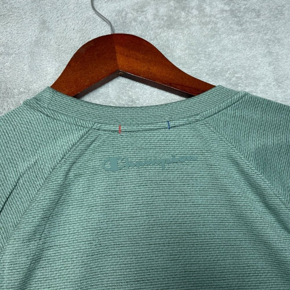 Champion Men's M Green Performance T-Shirt Lightweight Activewear L1322 - Picture 5 of 6
